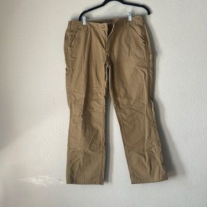 Carhartt womens orginal fit straight leg Crawford pants size 12